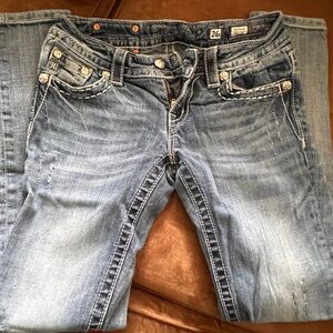 Size 26 Miss Me jeans - lightly used